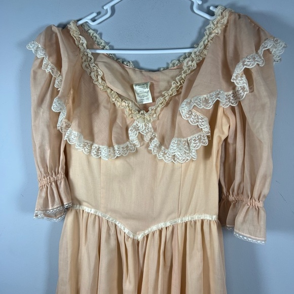 Gunne Sax Jessica McClintock Romantic Renaissance Bridal Collection Maxi Dress - Picture 2 of 15